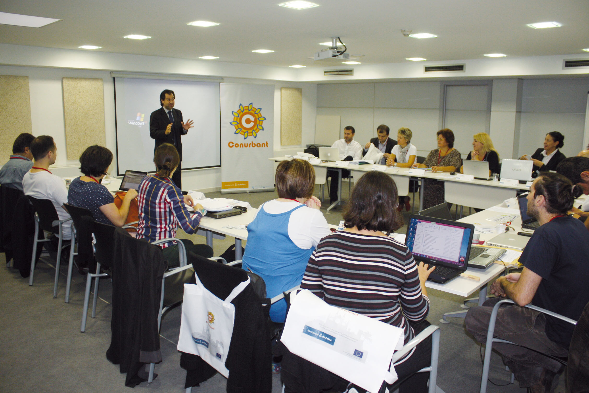 Deu ciutats de la Unió Europea participen a Palma a la sisena reunió de treball del projecte Conurbant